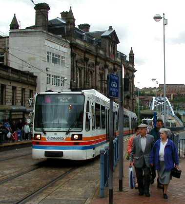 Stagecoach Sheffield Supertram Siemens-Duewag 111